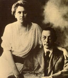 Sergei Rachmaninoff and Natalia Satina 
