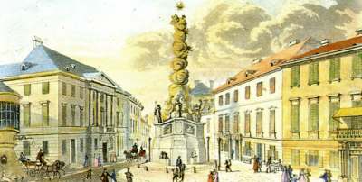 Beethoven retreated to the town of Baden between July and October 1816