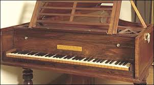 This piano was sent to Beethoven by the London piano maker John Broadwood