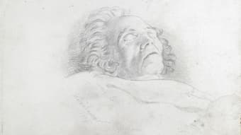 Beethoven on his deathbed