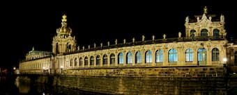 Dresden’s Zwinger Castle at Night 