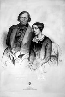 Robert and Clara Schumann, 1847