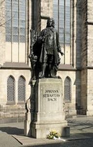 Statue of J.S. Bach in Leipzig