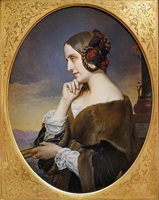 Lehmann: Marie D’Agoult (1843) 