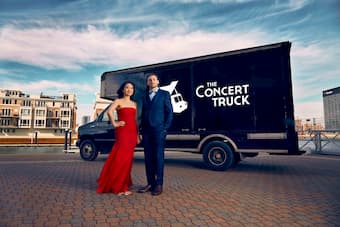 The Concert Truck, founded by Nick Luby and Susan Zhang