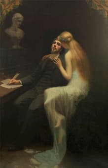 The Muse , 1895 by Gabriel de Cool