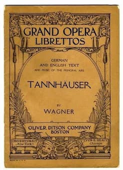 Wagner's Tannhäuser was written 1842–45 and revised several times