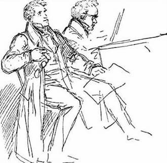 Franz Schubert and Johann Michael Vogl