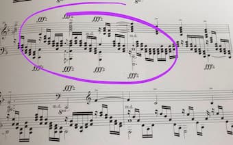 Understanding both physical and ‘psychological’ dynamics from this transcription of Mahler's symphony