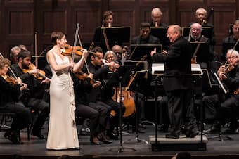 Alana Youssefian performs with Philharmonia Baroque Orchestra at the Granada