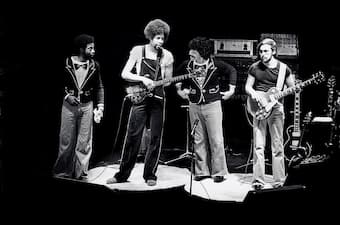Chick Corea with his band “Return to Forever”, 1976 
