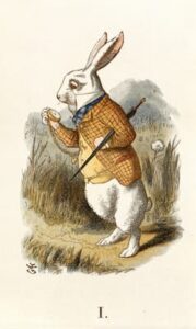 Tenniel: The White Rabbit
