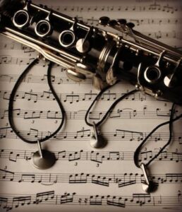 Clarinet key necklaces