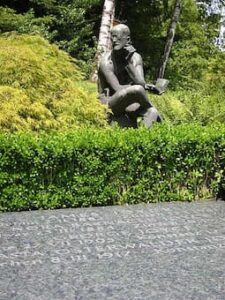 James Joyce's grave in Zurich