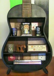 Guitar bookcase