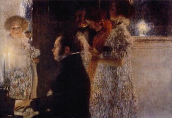 Schubert at the Piano, 1945 by Gustav Klimt