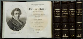Wilhelm Müller Complete Edition in 1830