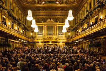 The Golden Hall of the Musikverein Wien 