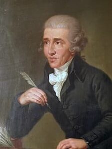 Franz Joseph Haydn by Ludwig Guttenbrunn, 1770