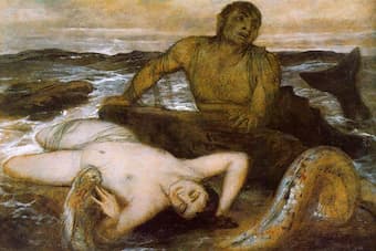 Arnold Böcklin: Triton and Nereid