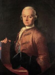 Leopold Mozart by Pietro Antonio Lorenzoni