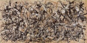 Pollock: Autumn Rhythm (Number 30) (1950) (New York: Metropolitan Museum of Art)