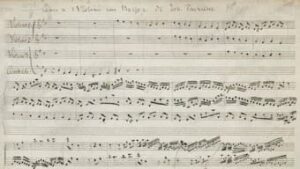 Pachelbel's Canon score