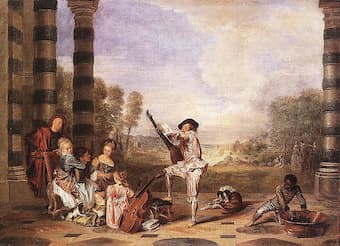 Antoine Watteau: Les Charmes de la Vie