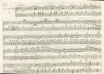 Beethoven's Piano Sonata Op. 2 No. 1 First edition