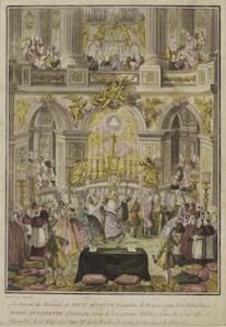Marriage of dauphine of France and Louis XVI, 1770