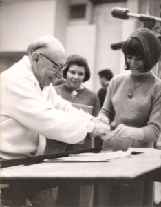 Adrienne Albert with Stravinsky