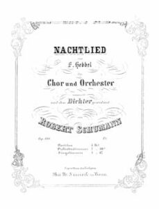 Schumann's Nachtlied