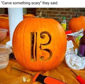 carve something scary joke