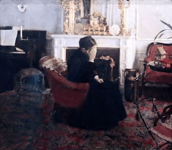 Fernand Khnopff: Listening to Schumann