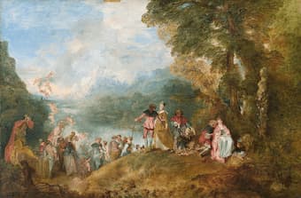 Watteau: Embarkation for Cythera (1717)