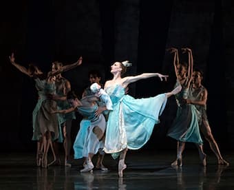 Simone Messmer as the Fairy, Miami City Ballet (2017) (Photo by Gene Schiavone)