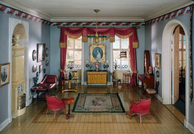 Thorne - German Sitting Room of the Biedermeier Period, 1815-50