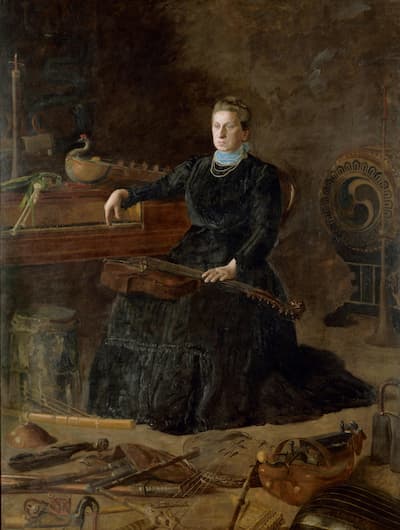 Thomas Eakins: Antiquated Music (Portrait of Sarah Sagehorn Frishmuth), 1900 (Philadelphia Museum of Art)