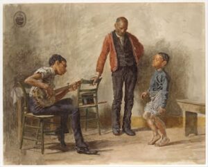 Eakins: The Dancing Lesson, 1878 (Metropolitan Museum of Art)