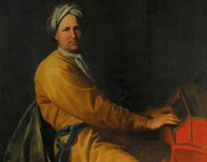 Pozzo: Bernardo Pasquini at his harpsichord