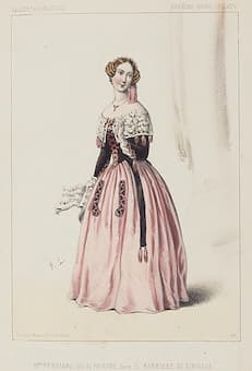 Fanny Persiani as Rosina in Rossini's The Barber of Seville