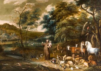 Saint Francis with Animals