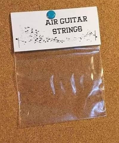 air guitar strings
