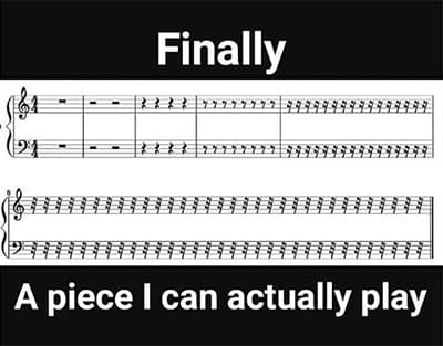 finally a piece that I can actually play