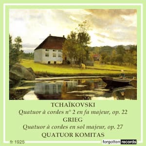The Four-Voice Orchestra: Grieg’s String Quartet