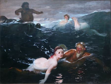 Böcklin: Im Spiel der Wellen (1883)