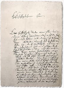 Bach's letter to Erdmann