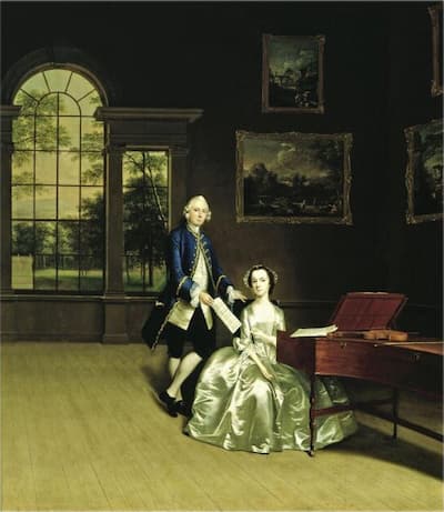 Devis: The Duet, 1749 (Victoria and Albert Museum)