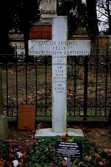 Felix Mendelssohn's grave
