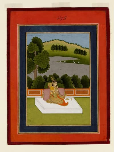 Gujari Ragini, ca. 1760 (Victoria and Albert Museum)